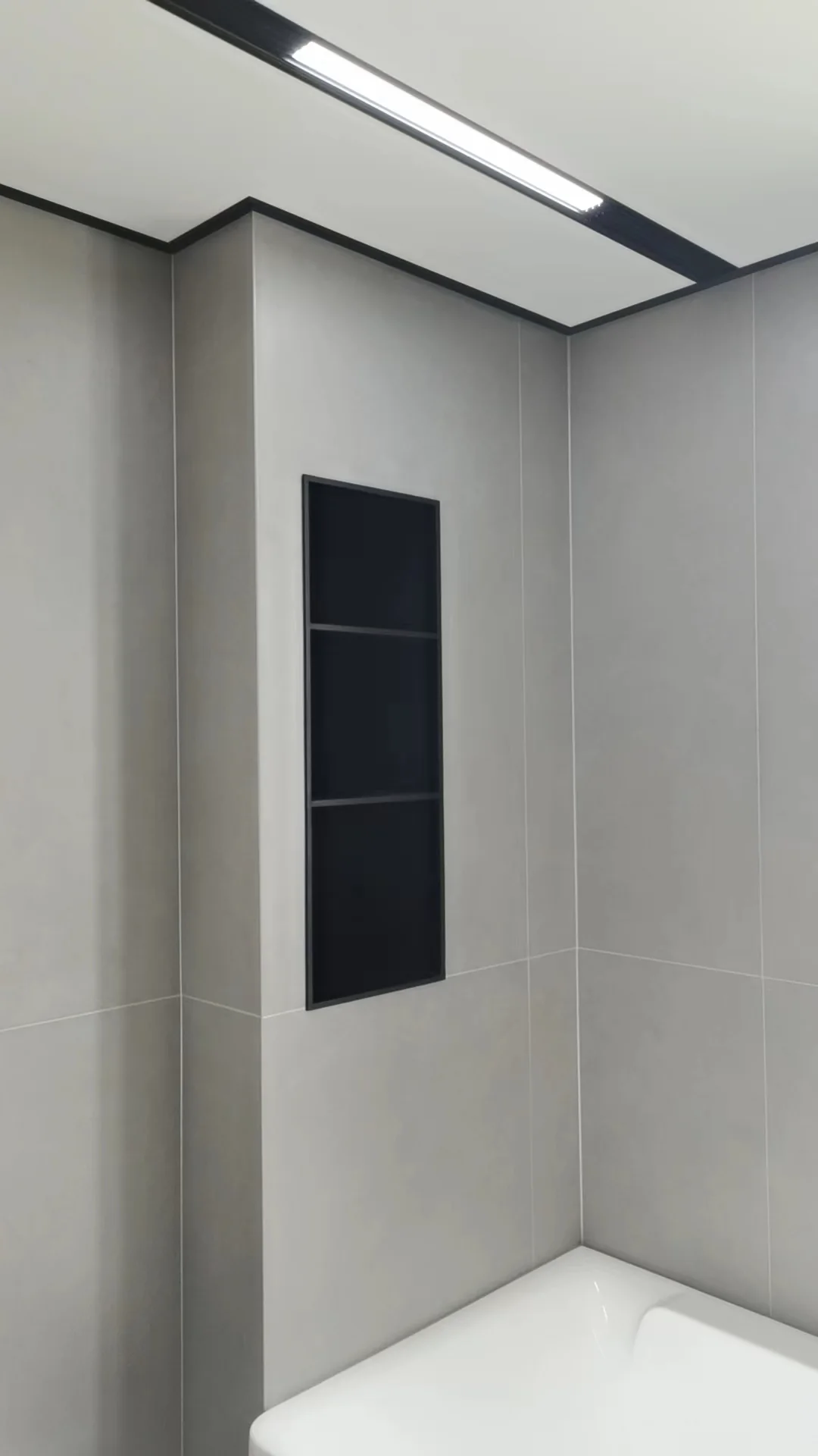 Stainless Steel Bathroom Niche real project photo 1