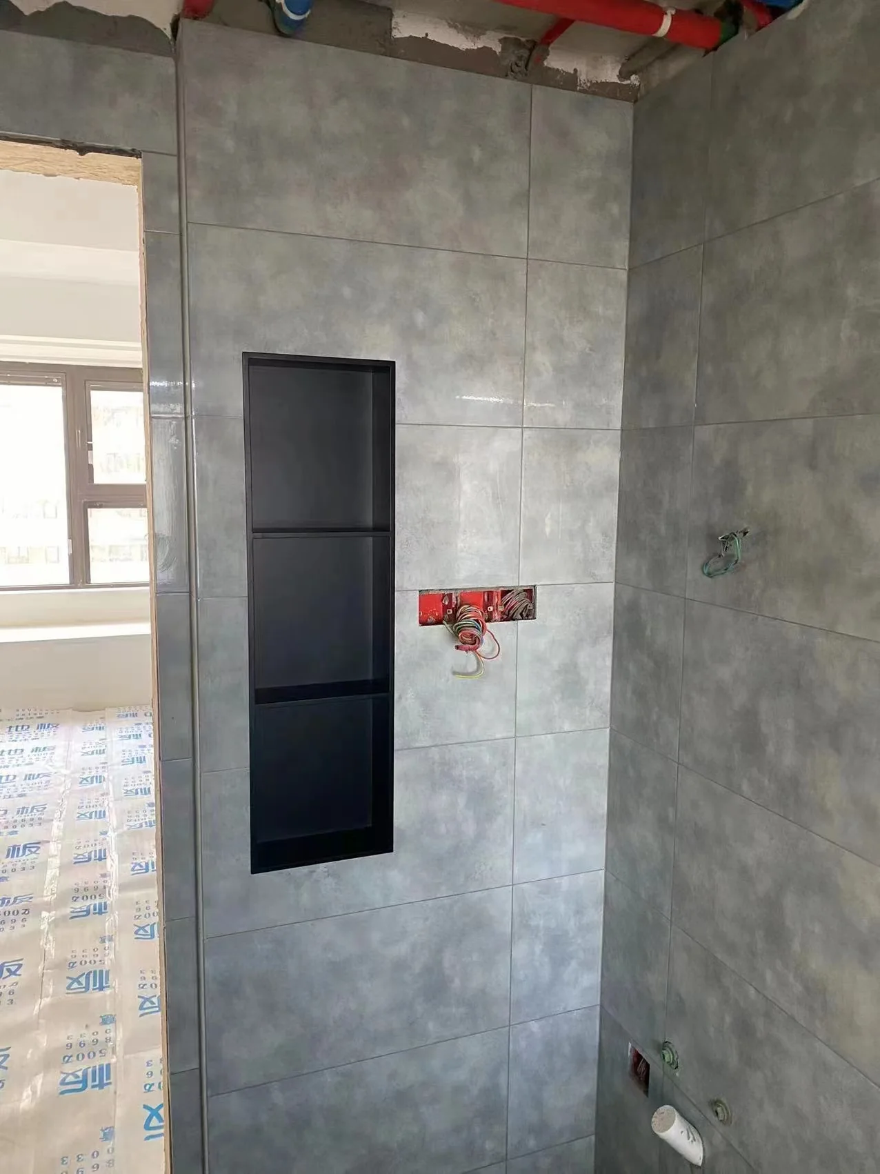 Stainless Steel Bathroom Niche real project photo 3