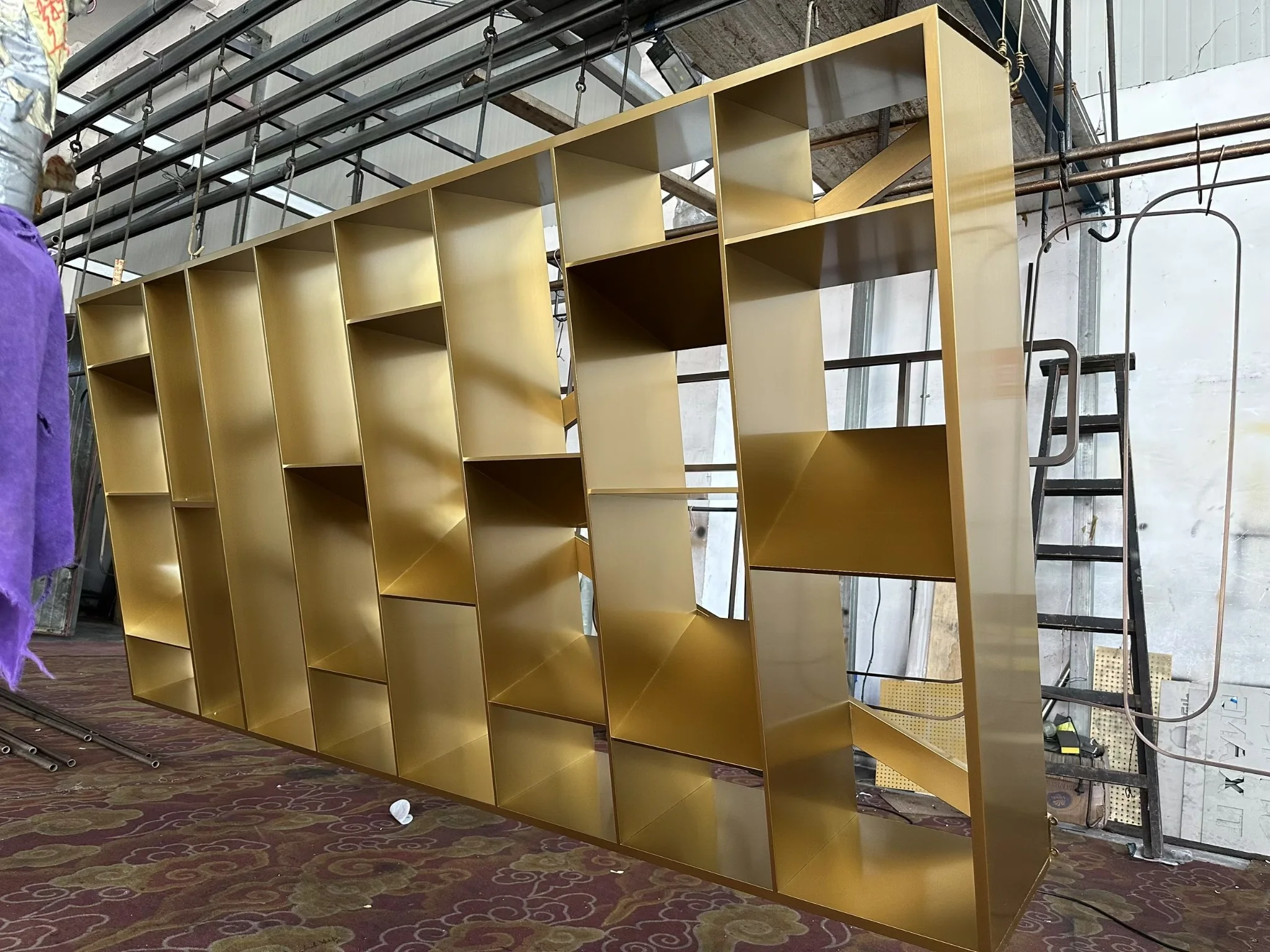 Stainless Steel Display Cabinet real project photo 1