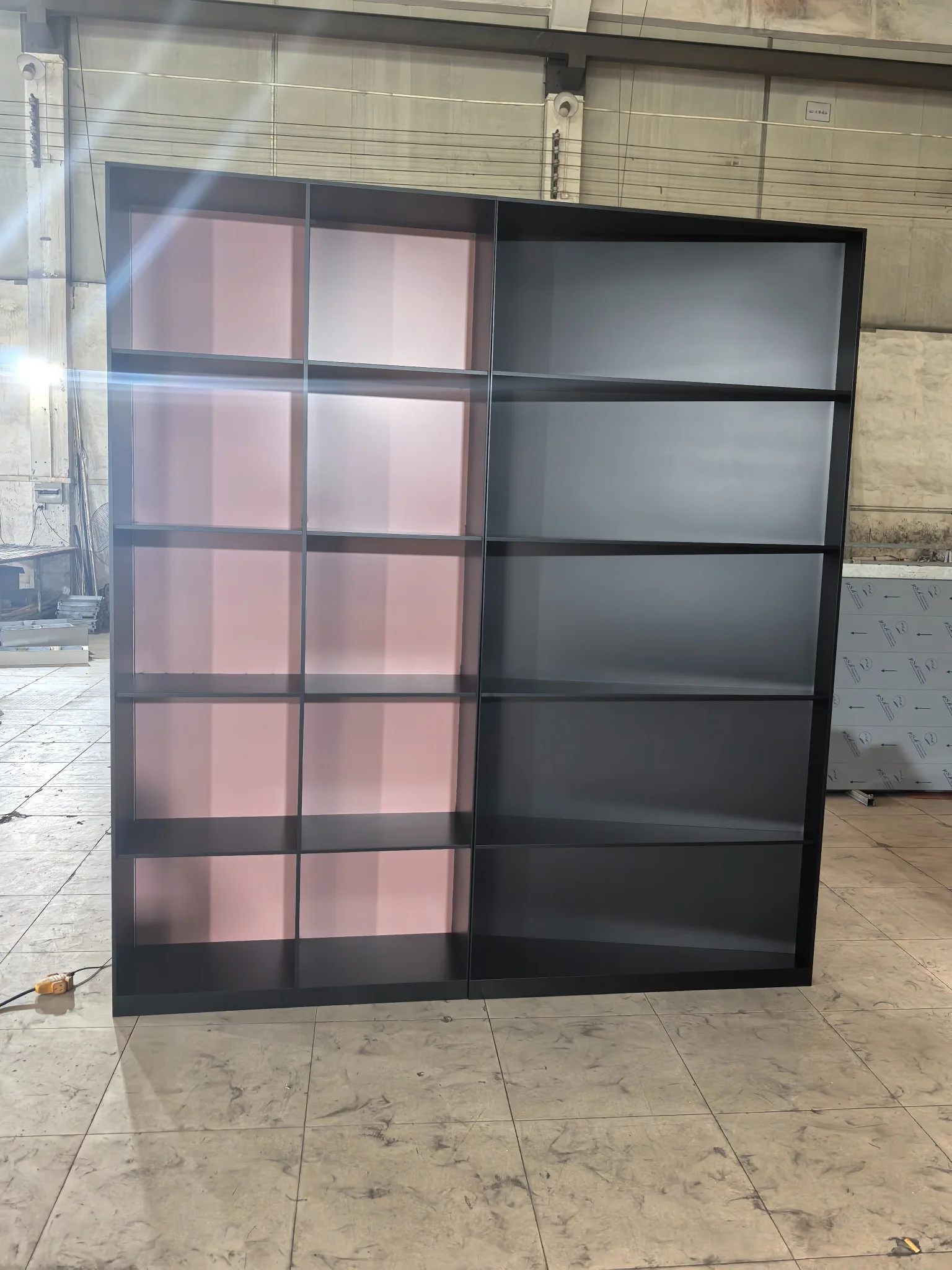 Stainless Steel Display Cabinet real project photo 2