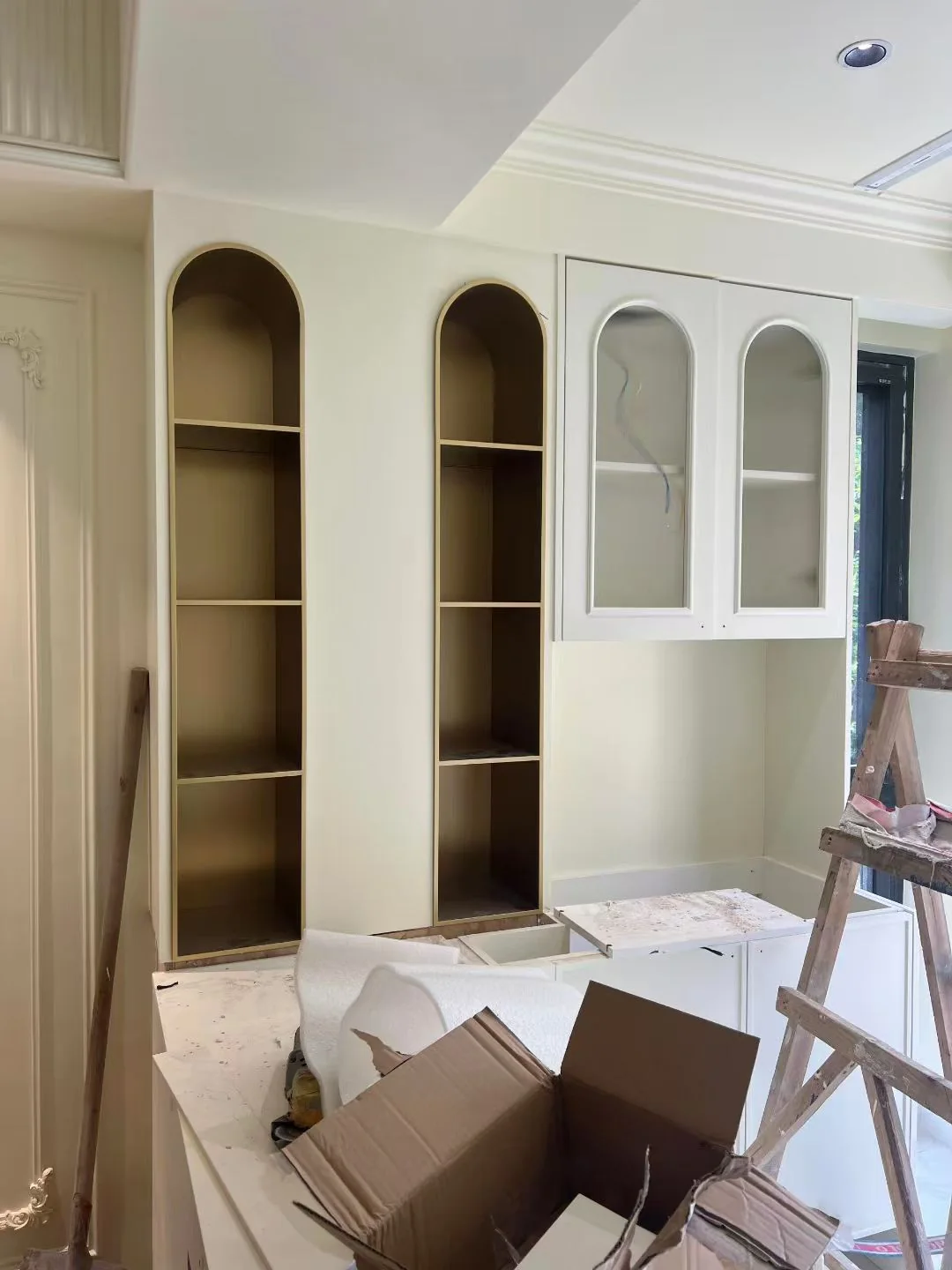 Stainless Steel Display Cabinet real project photo 3