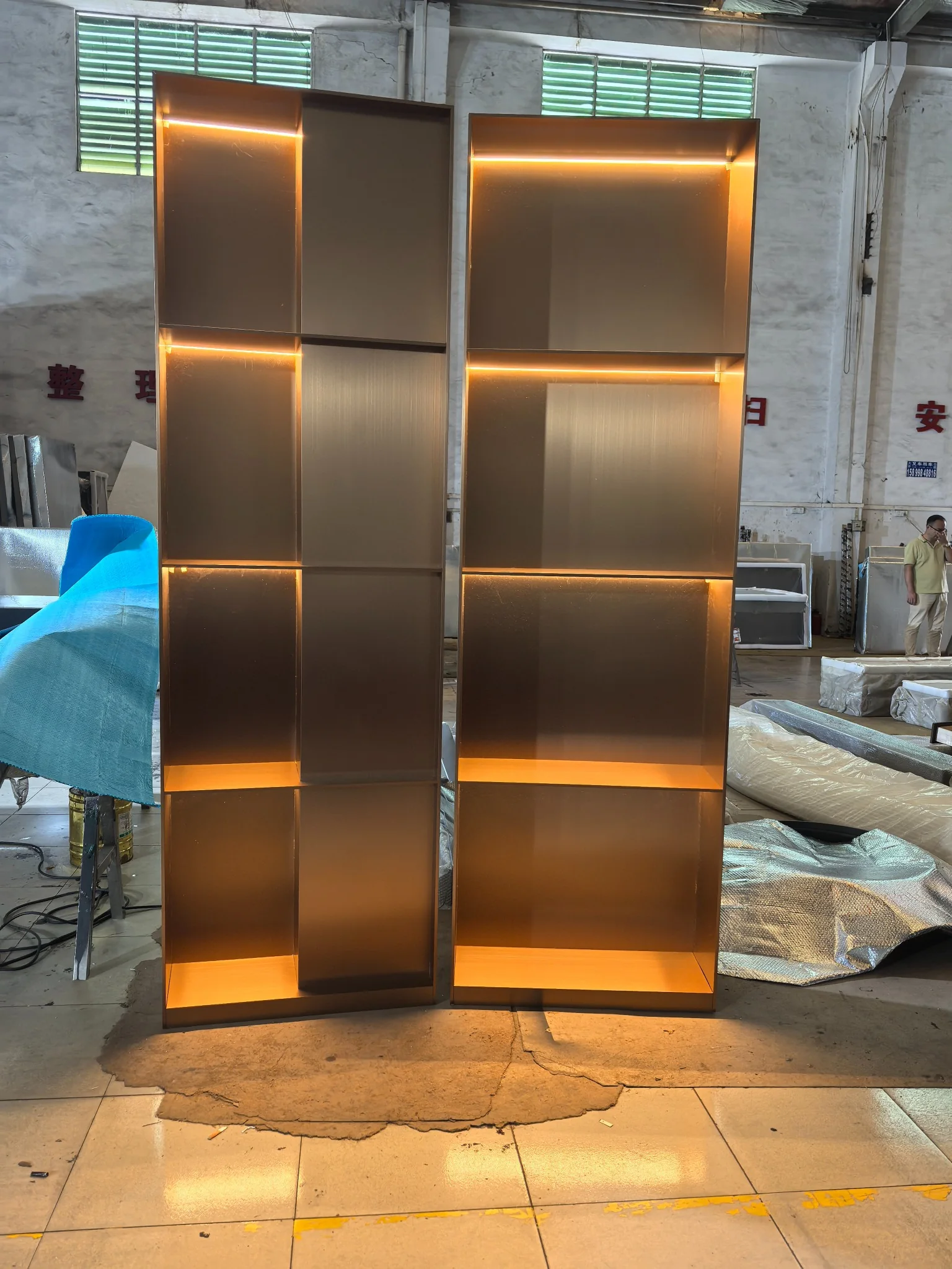Stainless Steel Display Cabinet real project photo 4