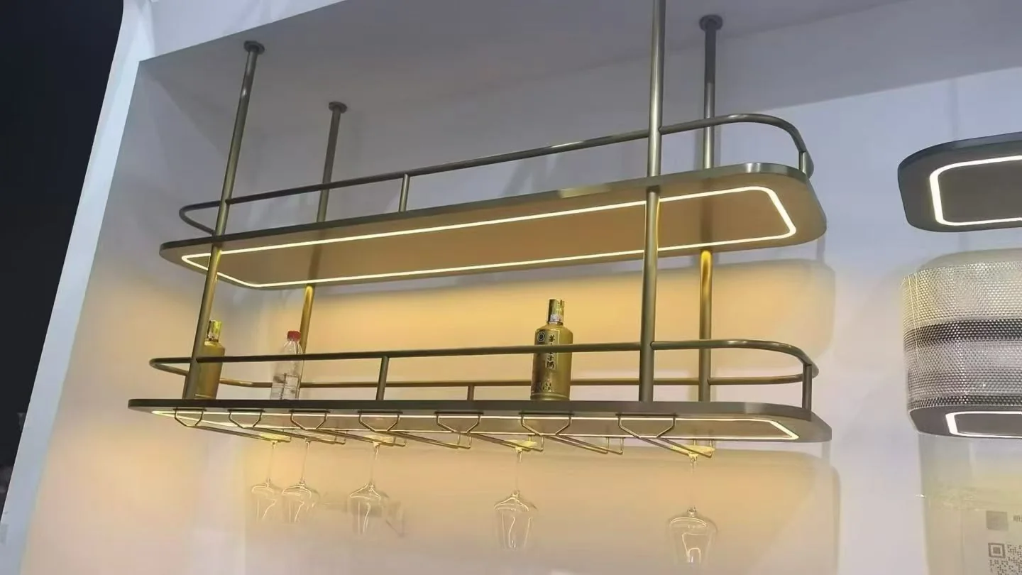 Ceiling-Mounted Display Rack real project photo 2